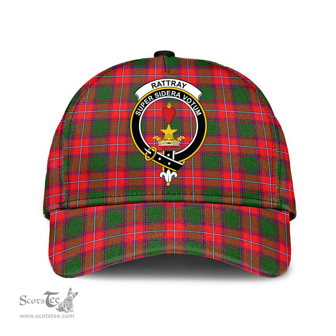 Scottish Rattray Modern Clan Tartan Tartan Cap - Crest Classic Scottish Plaid Tartan Plaid