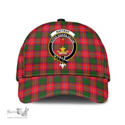 Scottish Rattray Modern Clan Tartan Tartan Cap - Crest Classic Scottish Plaid Tartan Plaid