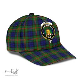 Scottish Dundas Modern 02 Clan Tartan Tartan Cap - Crest Classic Scottish Plaid Tartan Plaid
