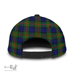 Scottish Dundas Modern 02 Clan Tartan Tartan Cap - Crest Classic Scottish Plaid Tartan Plaid
