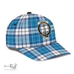Scottish Roberton Clan Tartan Tartan Cap - Crest Classic Scottish Plaid Tartan Plaid