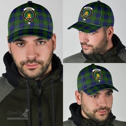 Scottish Dundas Modern Clan Tartan Tartan Cap - Crest Classic Scottish Plaid Tartan Plaid