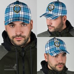 Scottish Roberton Clan Tartan Tartan Cap - Crest Classic Scottish Plaid Tartan Plaid
