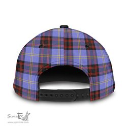 Scottish Rutherford Clan Tartan Tartan Cap - Crest Classic Scottish Plaid Tartan Plaid