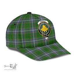 Scottish Pringle Clan Tartan Tartan Cap - Crest Classic Scottish Plaid Tartan Plaid