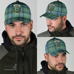 Scottish FERGUSON ANCIENT Clan Tartan Tartan Cap - Crest Classic Scottish Plaid Tartan Plaid