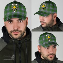 Scottish Pringle Clan Tartan Tartan Cap - Crest Classic Scottish Plaid Tartan Plaid