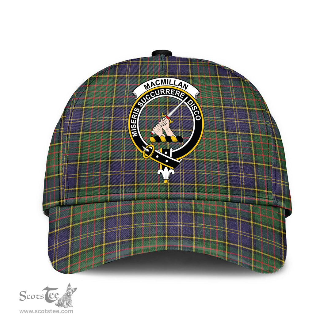Scottish MacMillan Hunting Modern Clan Tartan Tartan Cap - Crest Classic Scottish Plaid Tartan Plaid
