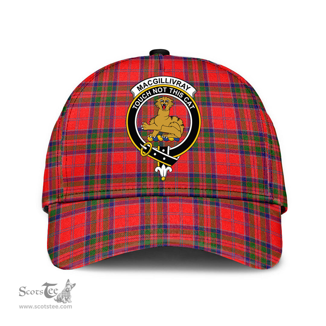 Scottish MacGillivray Modern Clan Tartan Tartan Cap - Crest Classic Scottish Plaid Tartan Plaid