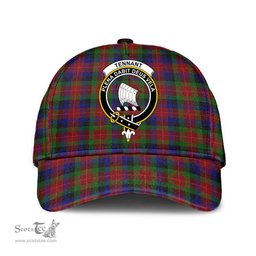 Scottish Tennant Clan Tartan Tartan Cap - Crest Classic Scottish Plaid Tartan Plaid