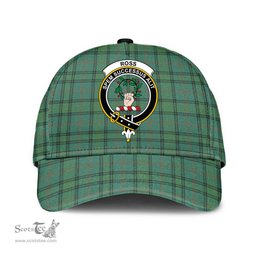 Scottish Ross Hunting Ancient Clan Tartan Tartan Cap - Crest Classic Scottish Plaid Tartan Plaid