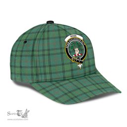 Scottish Ross Hunting Ancient Clan Tartan Tartan Cap - Crest Classic Scottish Plaid Tartan Plaid
