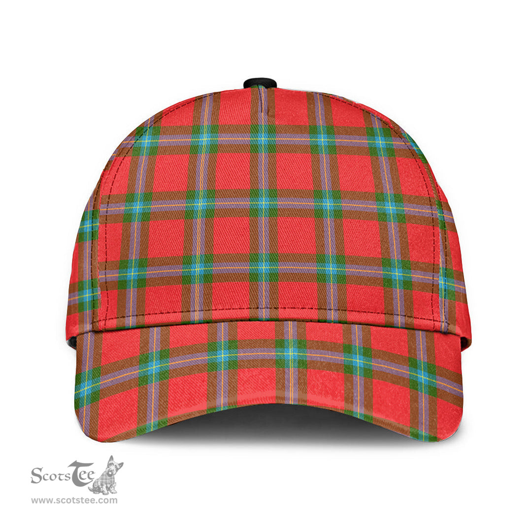Scottish MacLaine of Loch Buie Clan Tartan Tartan Cap - Classic Scottish Plaid Tartan Plaid