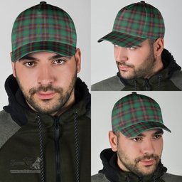 Scottish Chisholm Hunting Ancient Clan Tartan Tartan Cap - Classic Scottish Plaid Tartan Plaid