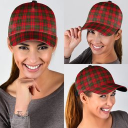 Scottish Stewart of Appin Modern Clan Tartan Tartan Cap - Classic Scottish Plaid Tartan Plaid