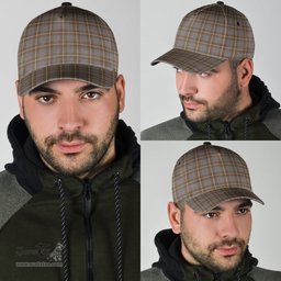 Scottish MacIntyre Hunting Weathered Clan Tartan Tartan Cap - Classic Scottish Plaid Tartan Plaid