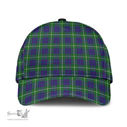 Scottish MacIntyre Hunting Modern Clan Tartan Tartan Cap - Classic Scottish Plaid Tartan Plaid