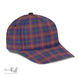 Scottish Chisholm Hunting Modern Clan Tartan Tartan Cap - Classic Scottish Plaid Tartan Plaid