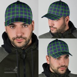 Scottish MacIntyre Hunting Modern Clan Tartan Tartan Cap - Classic Scottish Plaid Tartan Plaid