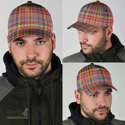 Scottish Drummond of Strathallan Clan Tartan Tartan Cap - Classic Scottish Plaid Tartan Plaid