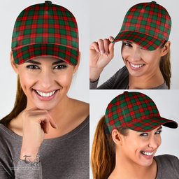 Scottish Stewart Atholl Modern Clan Tartan Tartan Cap - Classic Scottish Plaid Tartan Plaid