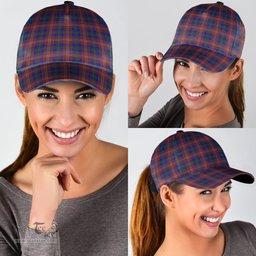 Scottish Chisholm Hunting Modern Clan Tartan Tartan Cap - Classic Scottish Plaid Tartan Plaid