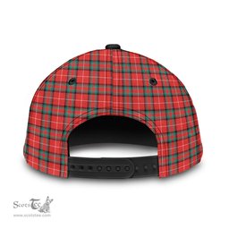 Scottish Stuart of Bute Clan Tartan Tartan Cap - Classic Scottish Plaid Tartan Plaid