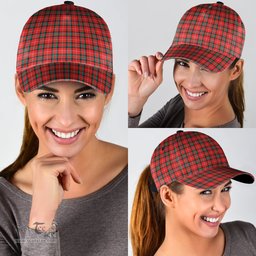 Scottish Stuart of Bute Clan Tartan Tartan Cap - Classic Scottish Plaid Tartan Plaid