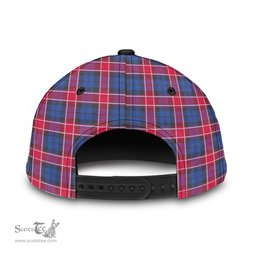 Scottish Graham of Menteith Red Clan Tartan Tartan Cap - Classic Scottish Plaid Tartan Plaid
