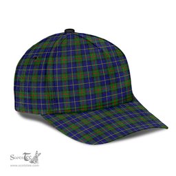 Scottish MacLeod of Harris Modern Clan Tartan Tartan Cap - Classic Scottish Plaid Tartan Plaid