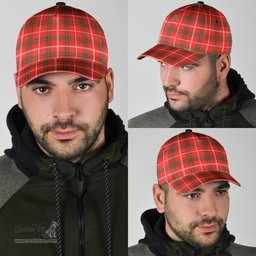 Scottish Duke of Rothesay Modern Clan Tartan Tartan Cap - Classic Scottish Plaid Tartan Plaid