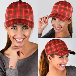 Scottish Duke of Rothesay Modern Clan Tartan Tartan Cap - Classic Scottish Plaid Tartan Plaid