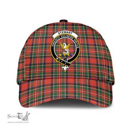 Scottish Stewart Royal Modern Clan Tartan Tartan Cap - Crest Classic Scottish Plaid Tartan Plaid