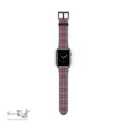 Scottish Crawford Ancient Clan Tartan Watch Band Apple Watch Style Scottish Plaid Tartan Plaid
