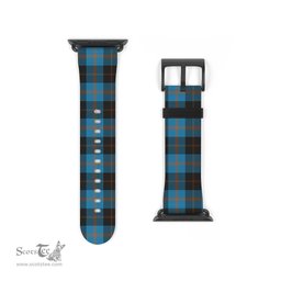 Scottish Garden Clan Tartan Watch Band Apple Watch Style Scottish Plaid Tartan Plaid