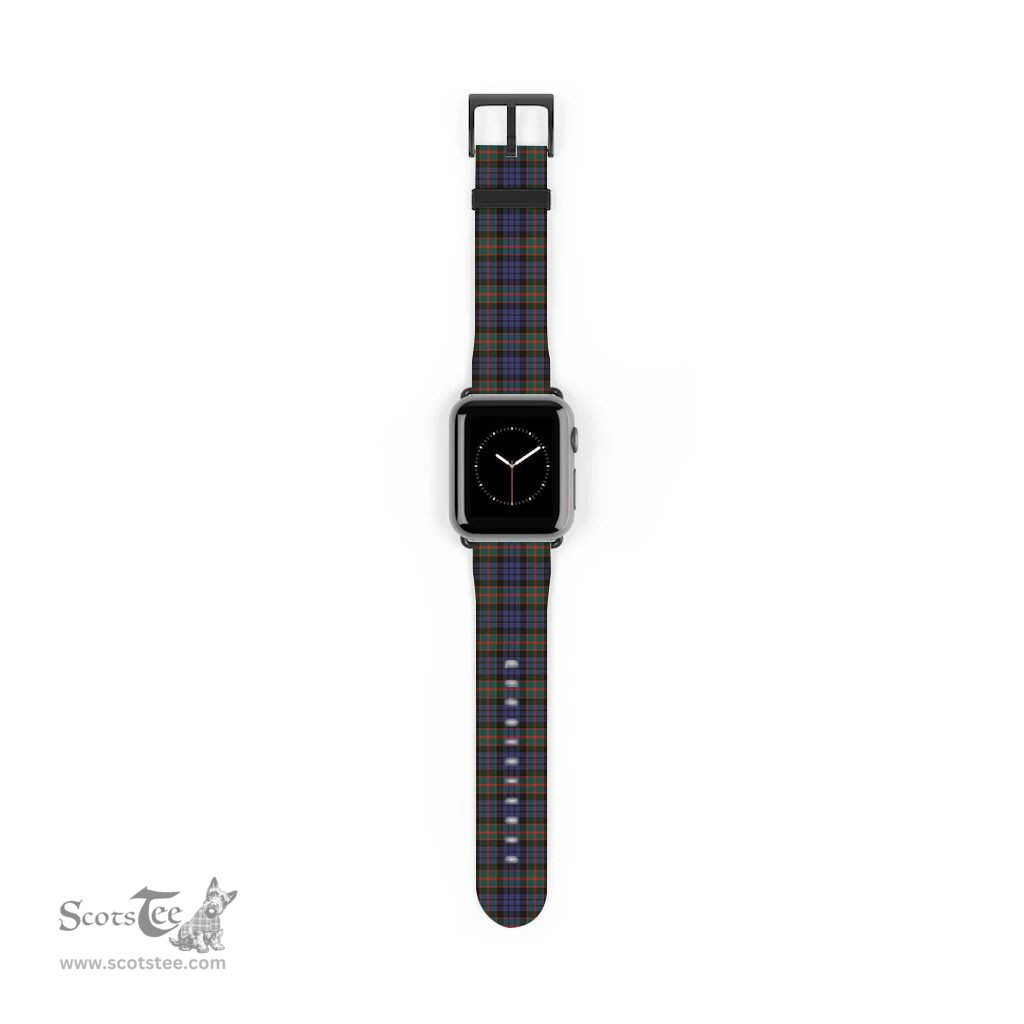 Scottish Fletcher of Dunans Clan Tartan Watch Band Apple Watch Style Scottish Plaid Tartan Plaid