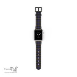 Scottish Fletcher of Dunans Clan Tartan Watch Band Apple Watch Style Scottish Plaid Tartan Plaid