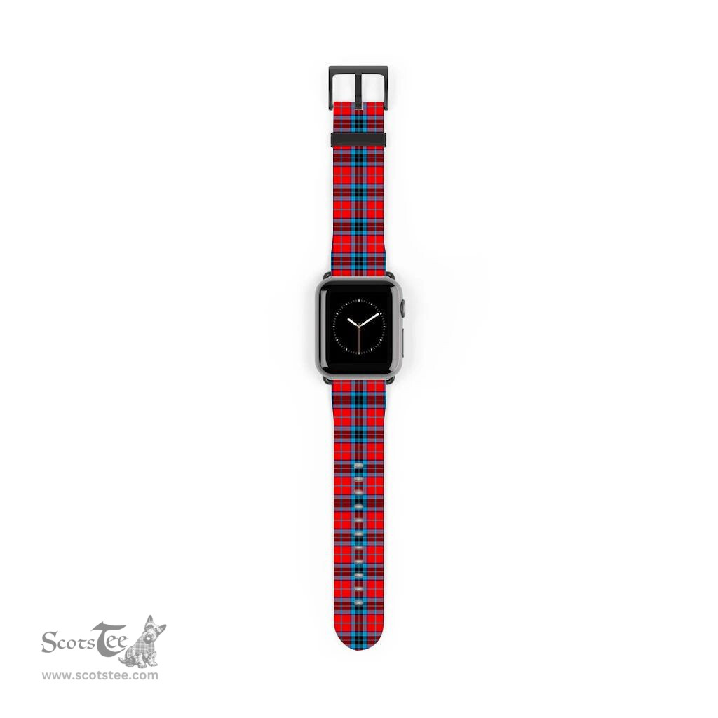 Scottish MacTavish Modern Clan Tartan Watch Band Apple Watch Style Scottish Plaid Tartan Plaid