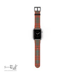 Scottish MacDougall Ancient Clan Tartan Watch Band Apple Watch Style Scottish Plaid Tartan Plaid
