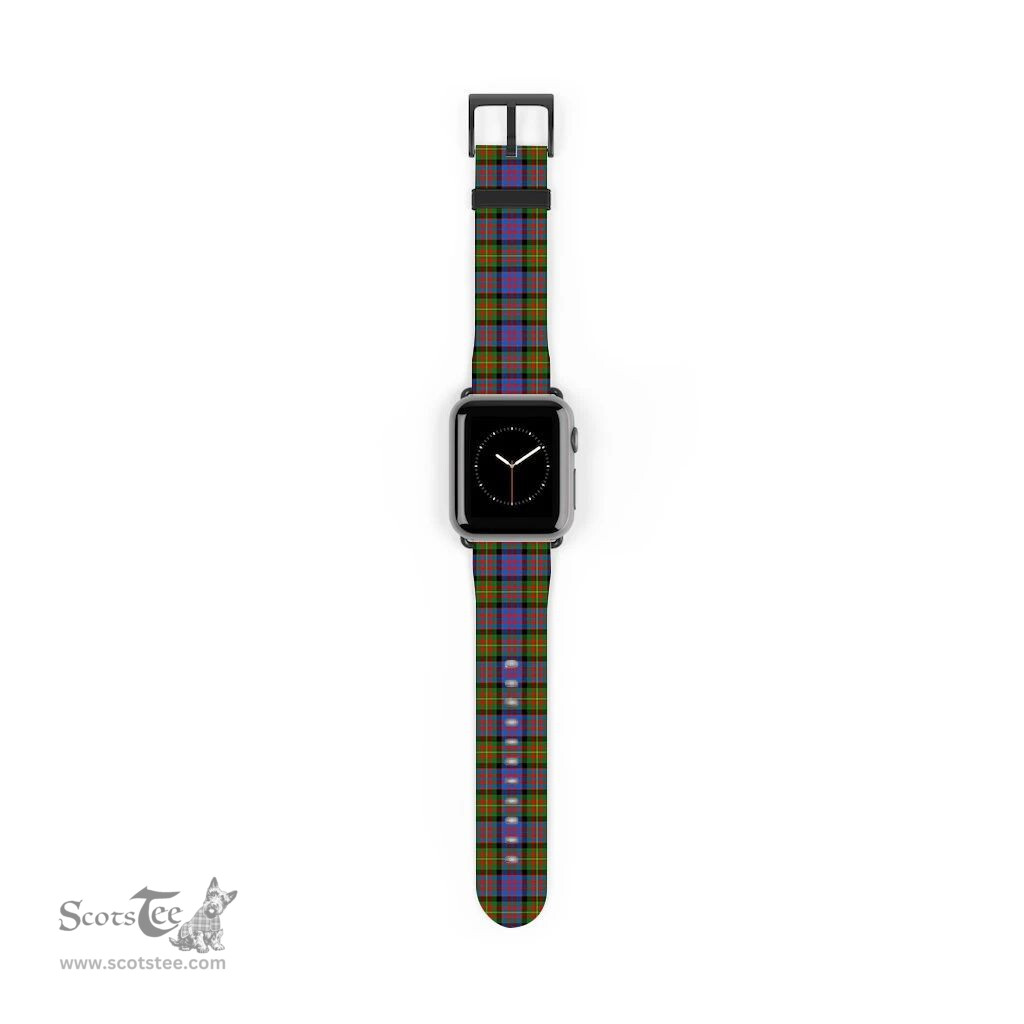 Scottish Carnegie Ancient Clan Tartan Watch Band Apple Watch Style Scottish Plaid Tartan Plaid