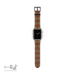Scottish MacGillivray Hunting Ancient Clan Tartan Watch Band Apple Watch Style Scottish Plaid Tartan Plaid