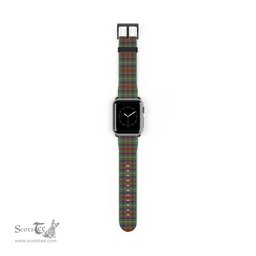 Scottish Shaw Green Modern Clan Tartan Watch Band Apple Watch Style Scottish Plaid Tartan Plaid