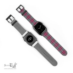 Scottish Crawford Ancient Clan Tartan Watch Band Apple Watch Style Scottish Plaid Tartan Plaid