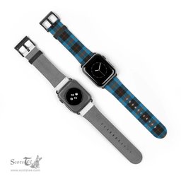 Scottish Garden Clan Tartan Watch Band Apple Watch Style Scottish Plaid Tartan Plaid