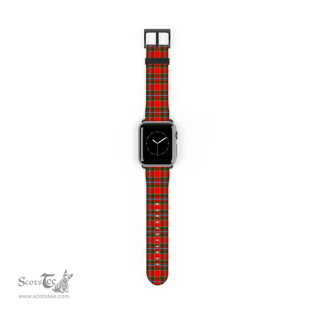 Scottish Drummond of Perth Clan Tartan Watch Band Apple Watch Style Scottish Plaid Tartan Plaid