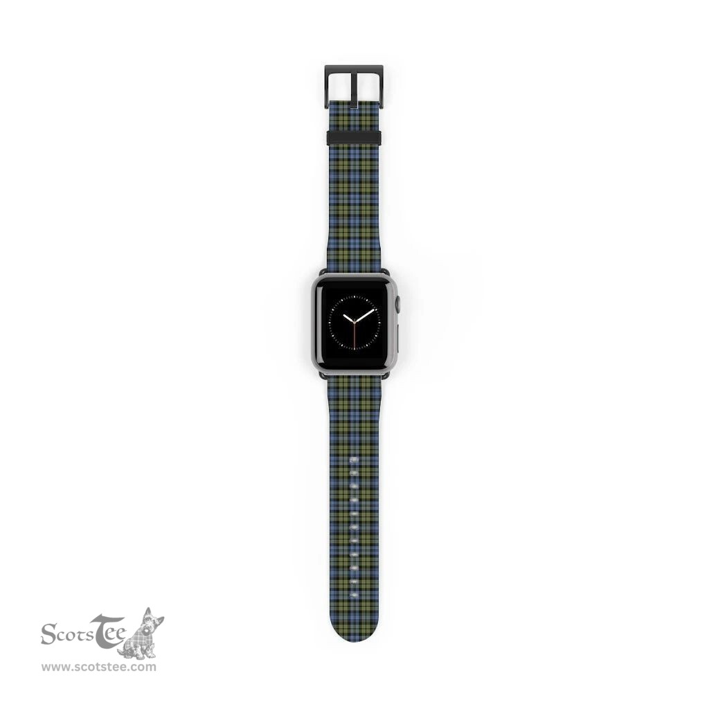 Scottish Campbell Faded Clan Tartan Watch Band Apple Watch Style Scottish Plaid Tartan Plaid