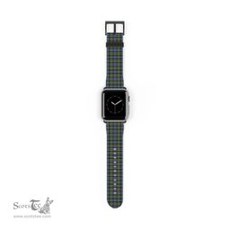 Scottish Campbell Faded Clan Tartan Watch Band Apple Watch Style Scottish Plaid Tartan Plaid