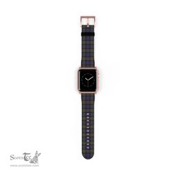 Scottish Fletcher of Dunans Clan Tartan Watch Band Apple Watch Style Scottish Plaid Tartan Plaid