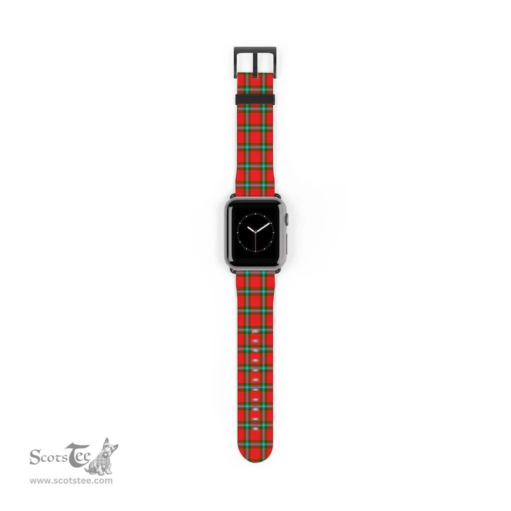 Scottish MacLaine of Loch Buie Clan Tartan Watch Band Apple Watch Style Scottish Plaid Tartan Plaid