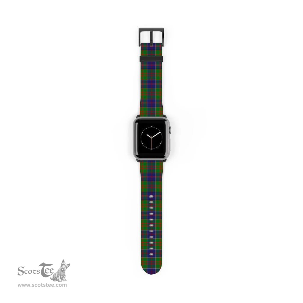 Scottish Stewart of Appin Hunting Modern Clan Tartan Watch Band Apple Watch Style Scottish Plaid Tartan Plaid